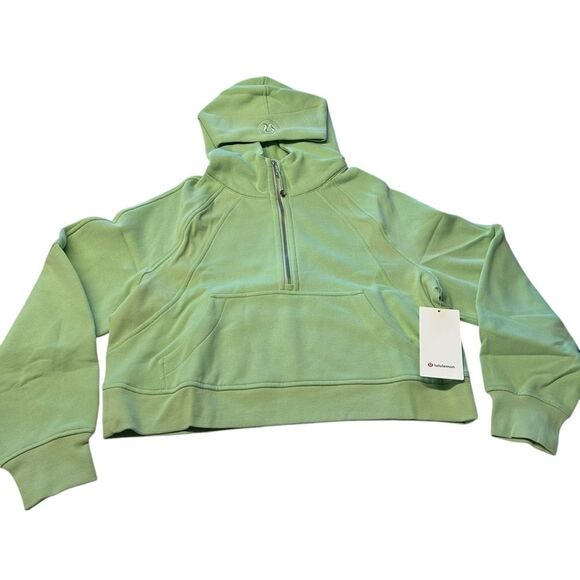 Lululemon Size M/L Scuba Oversized Half Zip Hoodie
Creamy Mint Green Pastel New - Picture 2 of 12